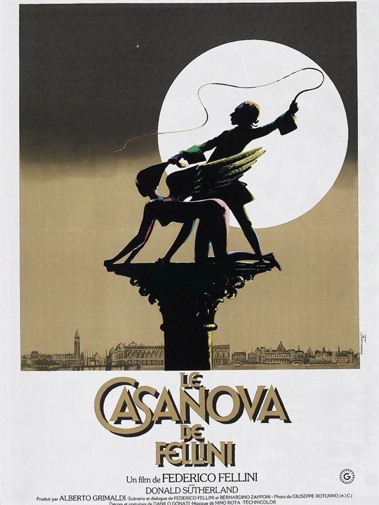 El Casanova de Fellini : Cartel