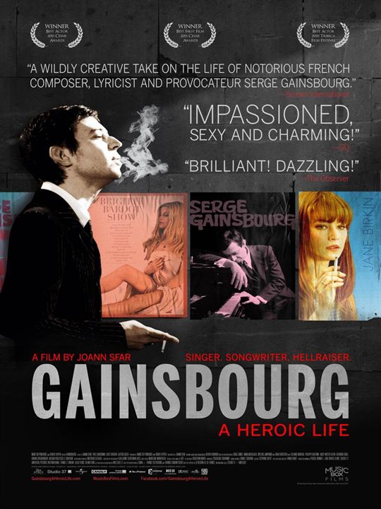 Gainsbourg (Vida de un héroe) : Cartel