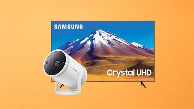 El Corte Inglés lanza su mejor oferta en el proyector Samsung The  Freestyle, y además ahora te llevas una Smart TV 50 4K de regalo -  Noticias de cine 