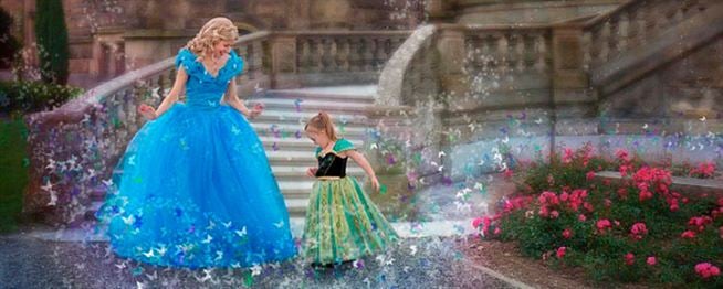 Una madre convierte a su hija en princesas Disney para aumentar su  extraversión - Especiales de cine 