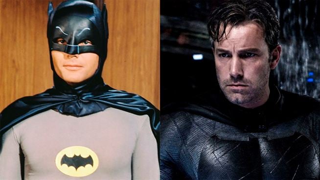 Todos los actores que han interpretado el papel de Batman en acción real -  