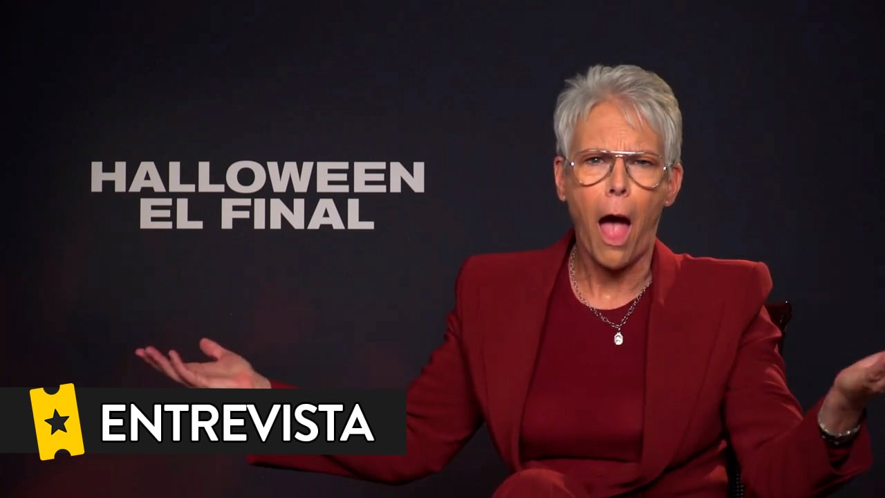 Vídeo de Halloween El final Jamie Lee Curtis Interview 3 Halloween